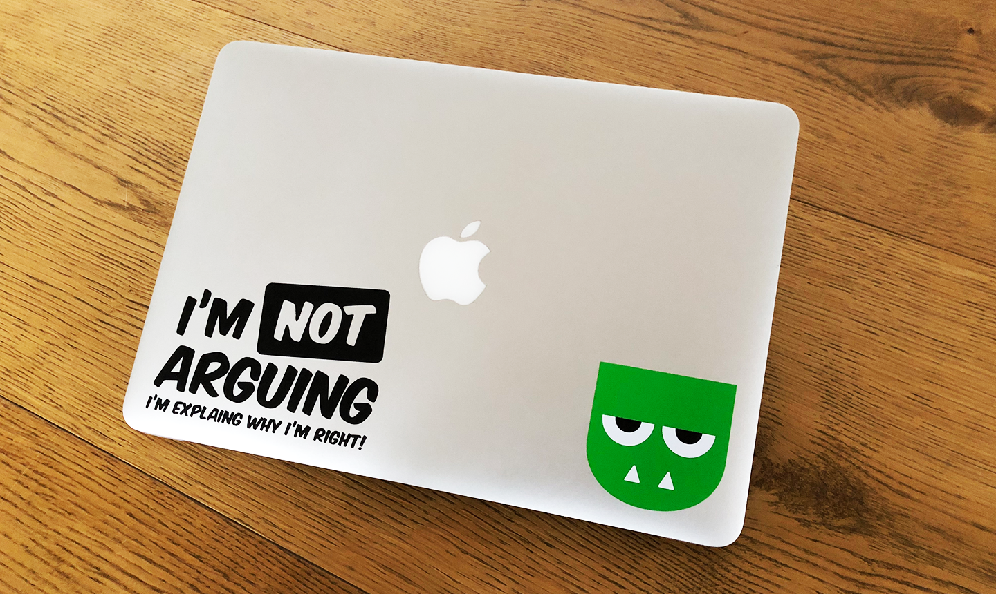 Troldehær sticker