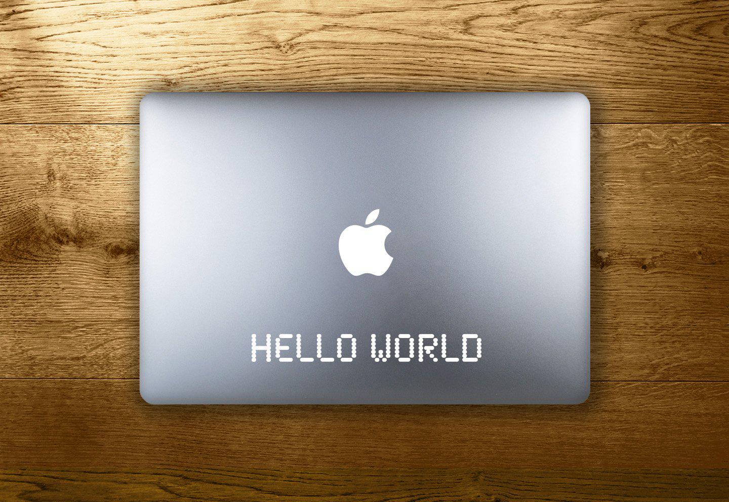 Hello World - make it stick