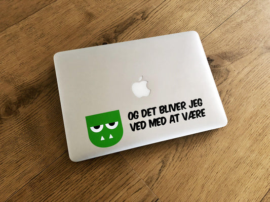 Og det bliver jeg ved med at være - make it stick